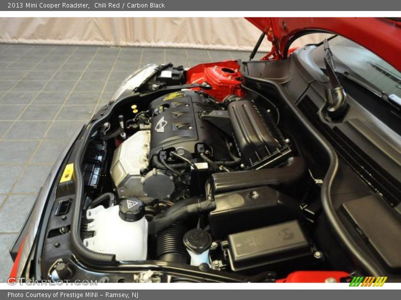 Chili Red / Carbon Black 2013 Mini Cooper Roadster