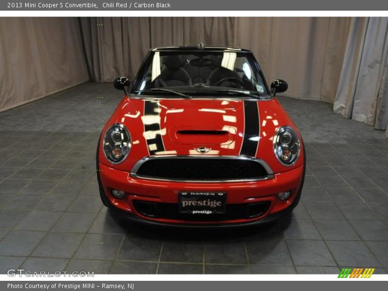 Chili Red / Carbon Black 2013 Mini Cooper S Convertible