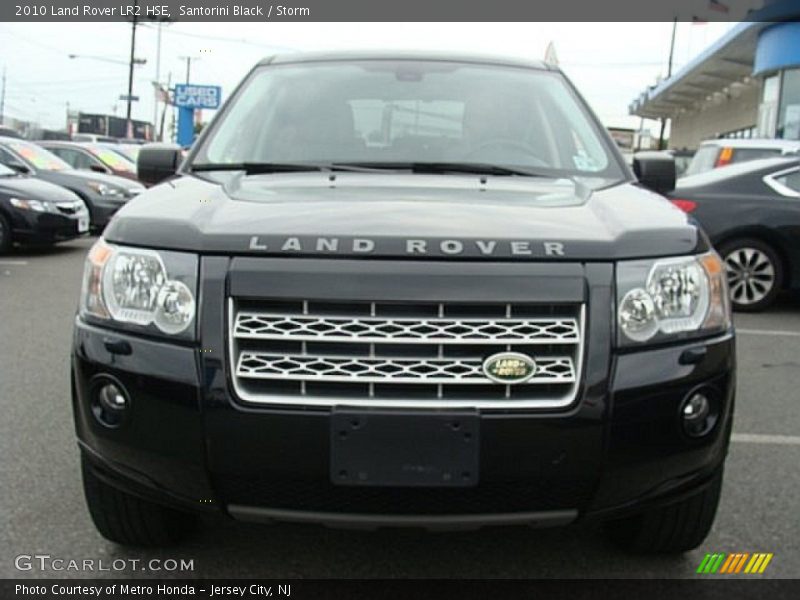 Santorini Black / Storm 2010 Land Rover LR2 HSE
