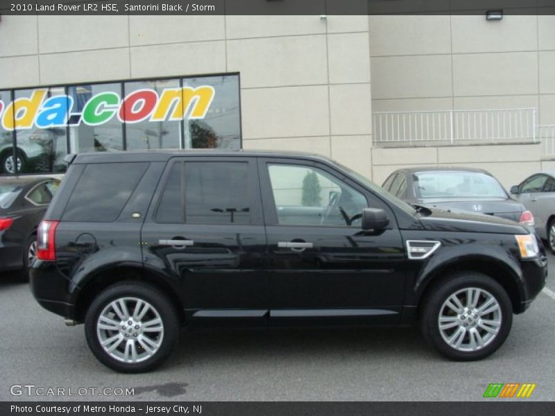Santorini Black / Storm 2010 Land Rover LR2 HSE