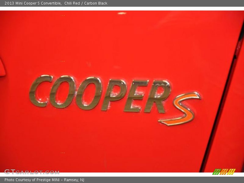 Chili Red / Carbon Black 2013 Mini Cooper S Convertible