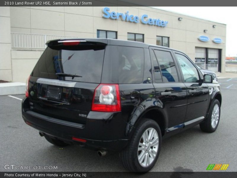 Santorini Black / Storm 2010 Land Rover LR2 HSE