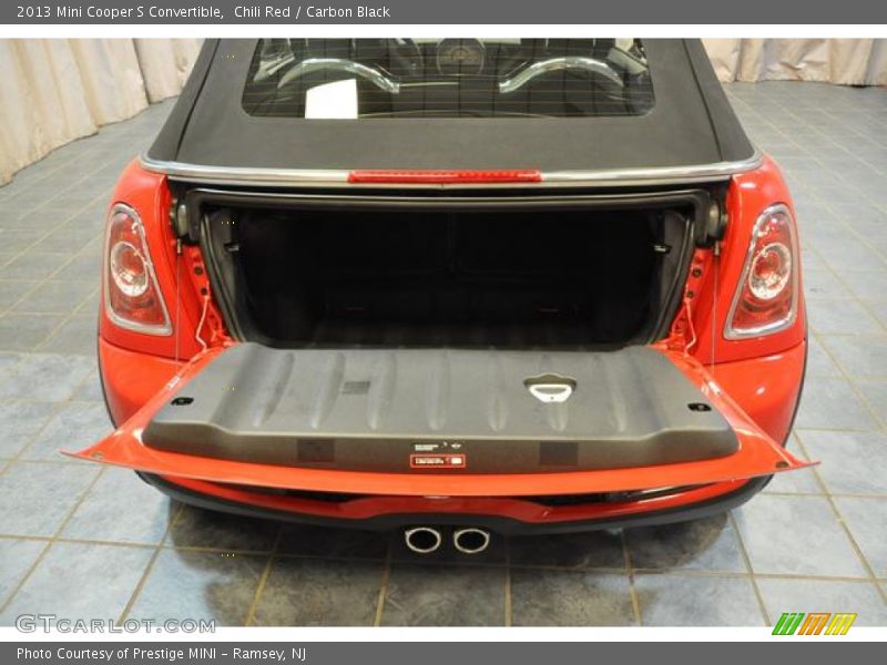 Chili Red / Carbon Black 2013 Mini Cooper S Convertible