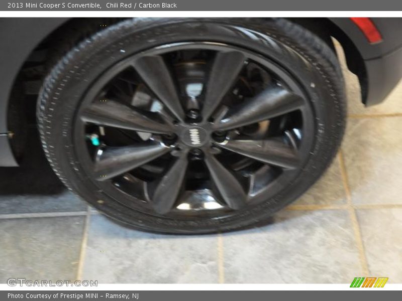 Chili Red / Carbon Black 2013 Mini Cooper S Convertible