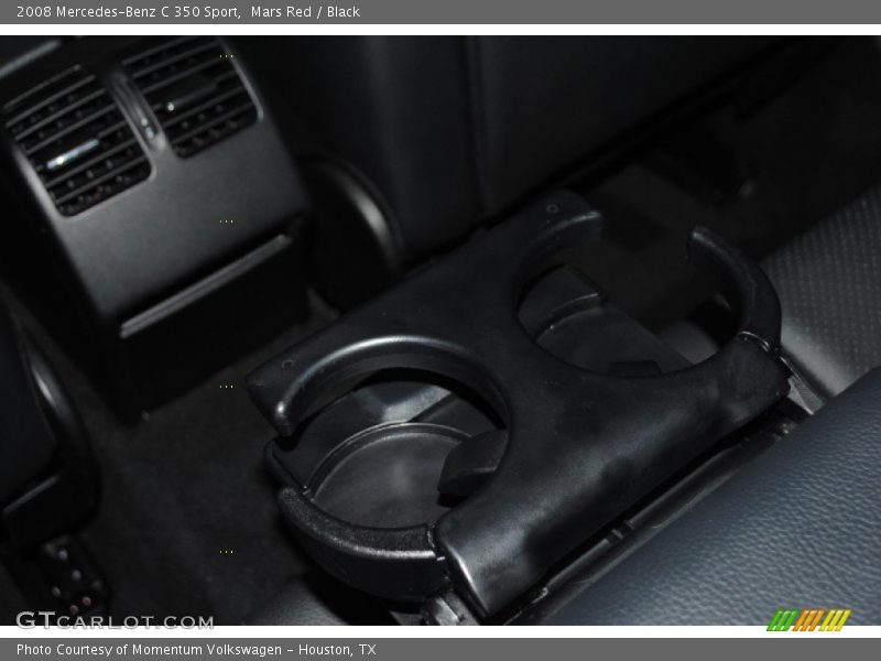 Mars Red / Black 2008 Mercedes-Benz C 350 Sport