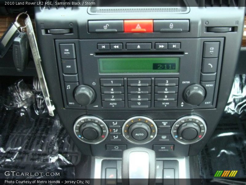 Santorini Black / Storm 2010 Land Rover LR2 HSE