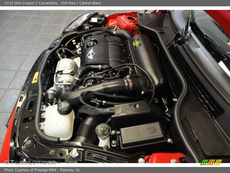 Chili Red / Carbon Black 2013 Mini Cooper S Convertible