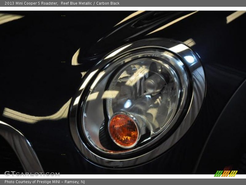 Reef Blue Metallic / Carbon Black 2013 Mini Cooper S Roadster