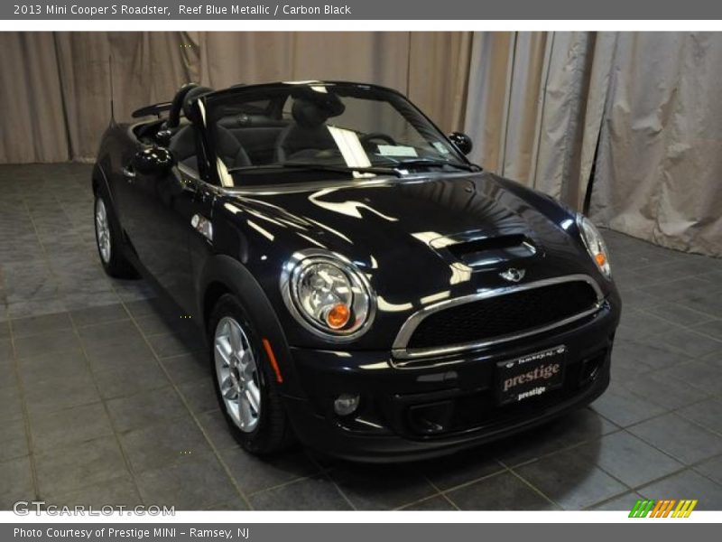 Reef Blue Metallic / Carbon Black 2013 Mini Cooper S Roadster