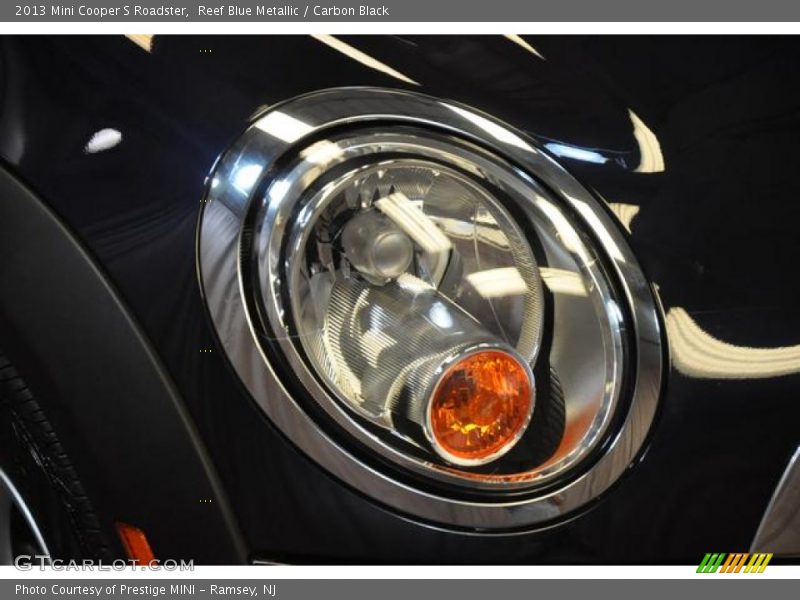 Reef Blue Metallic / Carbon Black 2013 Mini Cooper S Roadster