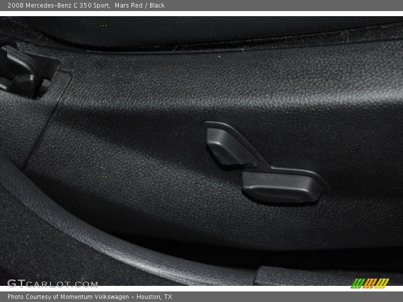 Mars Red / Black 2008 Mercedes-Benz C 350 Sport