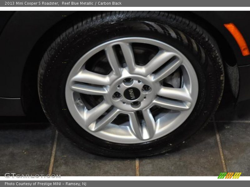 Reef Blue Metallic / Carbon Black 2013 Mini Cooper S Roadster