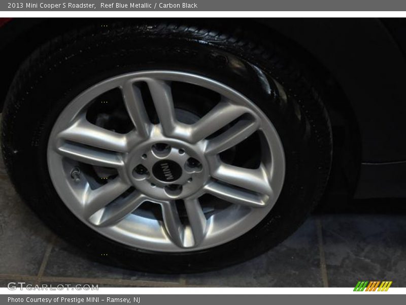 Reef Blue Metallic / Carbon Black 2013 Mini Cooper S Roadster