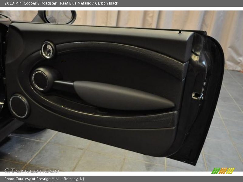 Reef Blue Metallic / Carbon Black 2013 Mini Cooper S Roadster