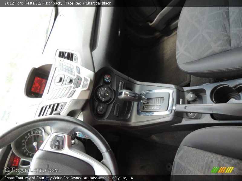 Race Red / Charcoal Black 2012 Ford Fiesta SES Hatchback