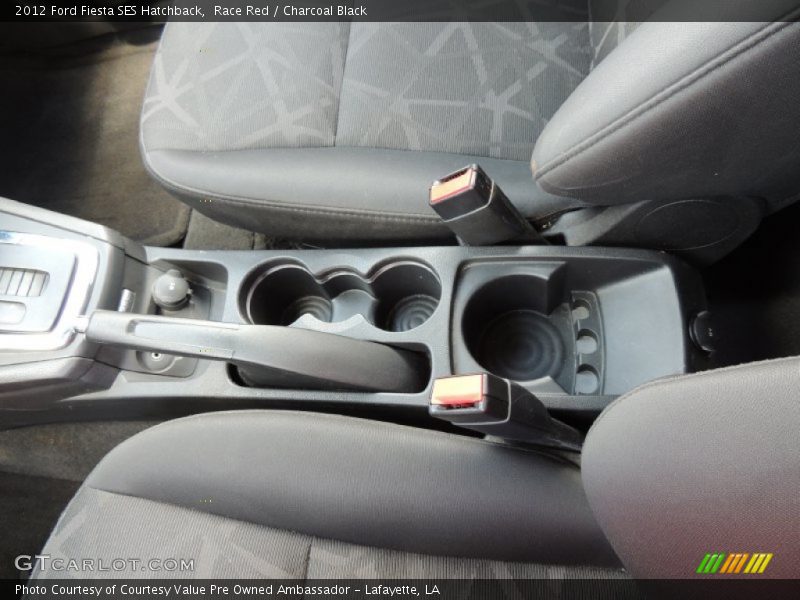 Race Red / Charcoal Black 2012 Ford Fiesta SES Hatchback