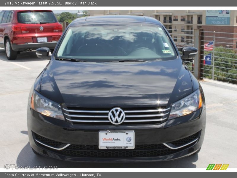 Black / Titan Black 2013 Volkswagen Passat 2.5L SE