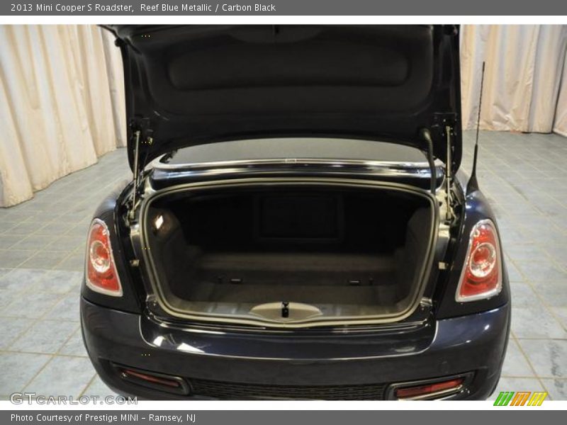 Reef Blue Metallic / Carbon Black 2013 Mini Cooper S Roadster