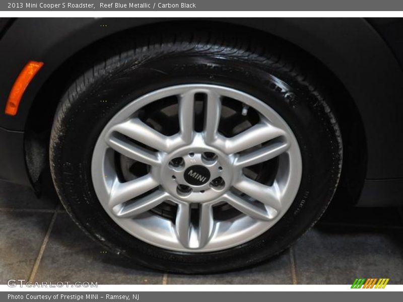 Reef Blue Metallic / Carbon Black 2013 Mini Cooper S Roadster