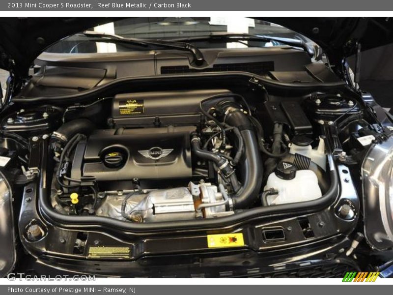 Reef Blue Metallic / Carbon Black 2013 Mini Cooper S Roadster