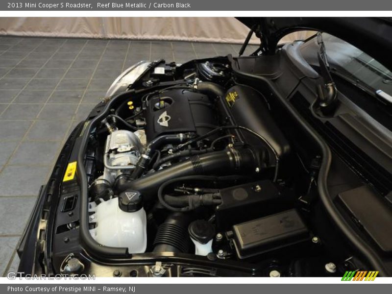 Reef Blue Metallic / Carbon Black 2013 Mini Cooper S Roadster