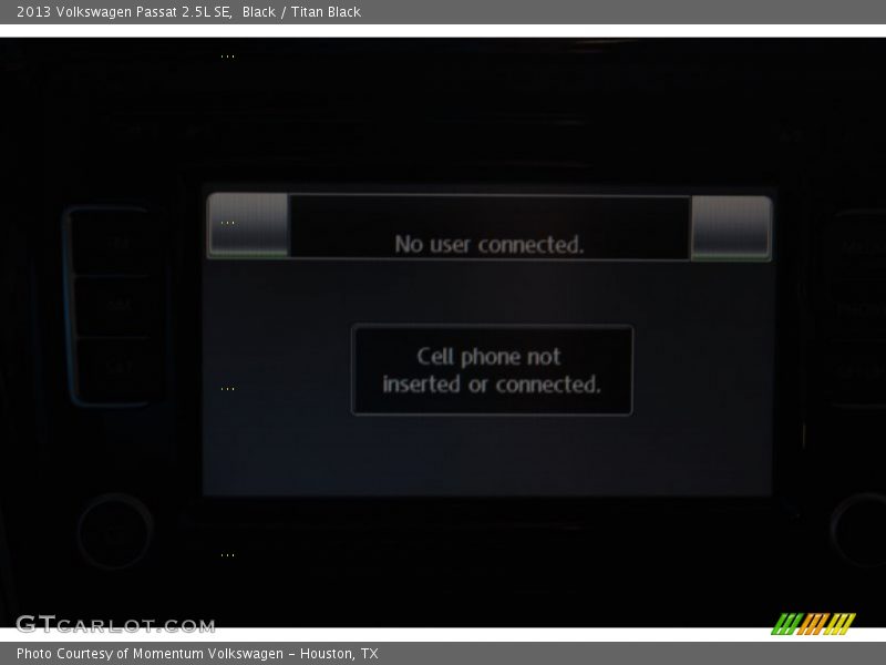 Black / Titan Black 2013 Volkswagen Passat 2.5L SE