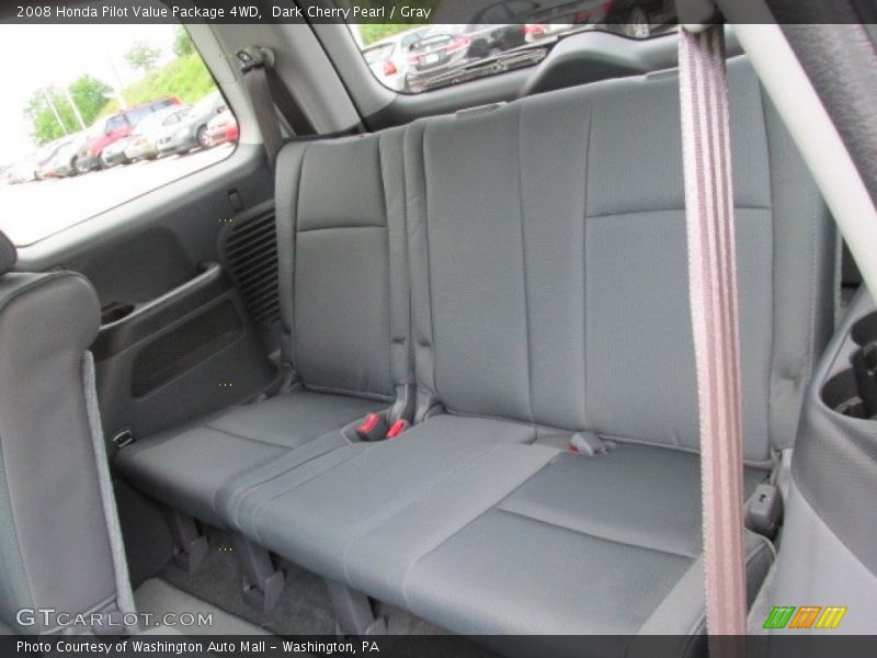 Dark Cherry Pearl / Gray 2008 Honda Pilot Value Package 4WD