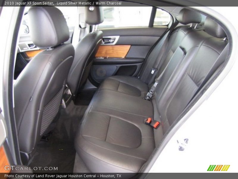Liquid Silver Metallic / Warm Charcoal 2010 Jaguar XF Sport Sedan