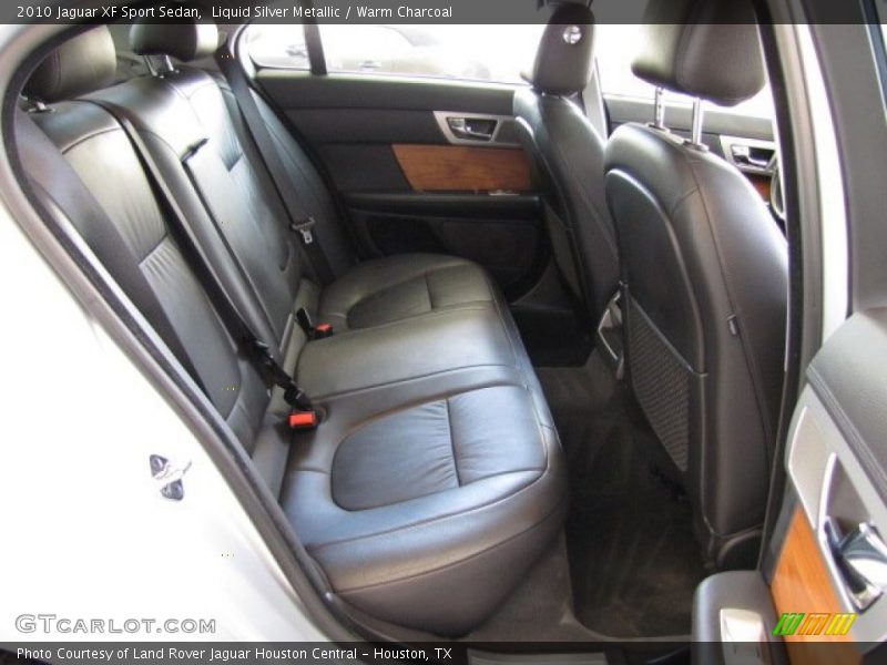 Liquid Silver Metallic / Warm Charcoal 2010 Jaguar XF Sport Sedan