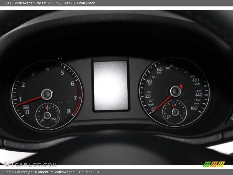 Black / Titan Black 2013 Volkswagen Passat 2.5L SE
