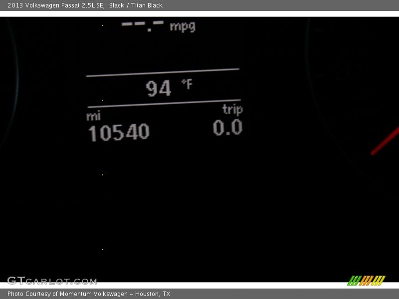 Black / Titan Black 2013 Volkswagen Passat 2.5L SE