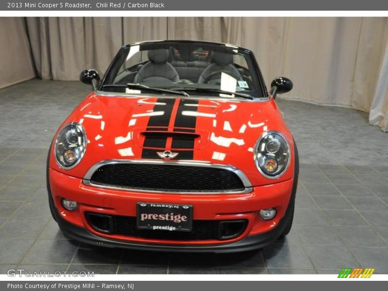 Chili Red / Carbon Black 2013 Mini Cooper S Roadster