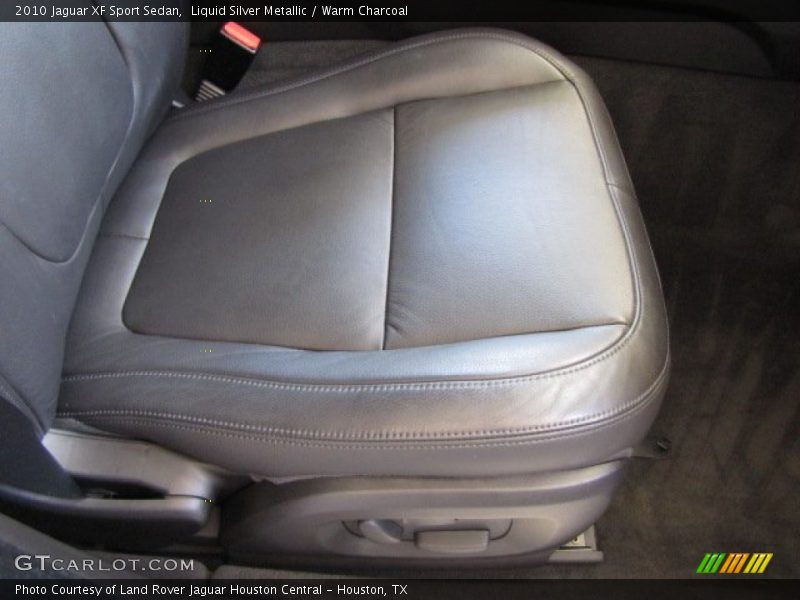 Liquid Silver Metallic / Warm Charcoal 2010 Jaguar XF Sport Sedan