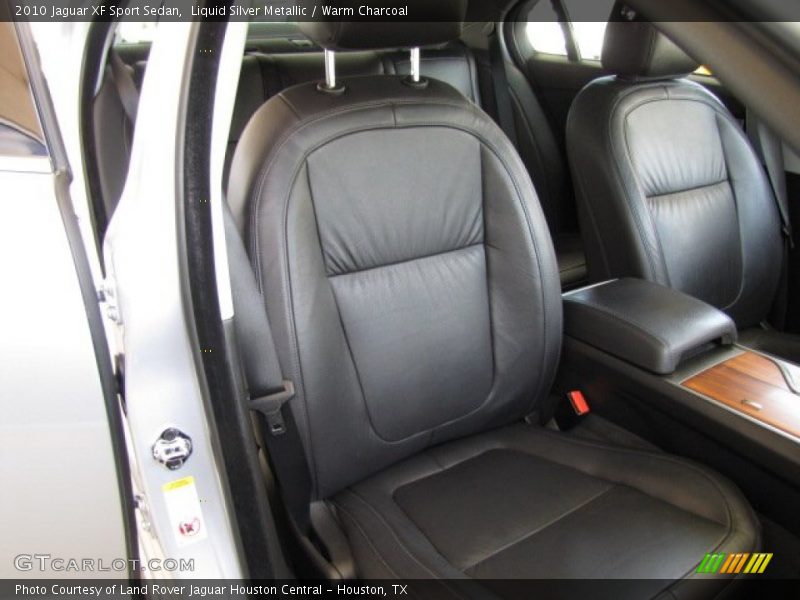 Liquid Silver Metallic / Warm Charcoal 2010 Jaguar XF Sport Sedan