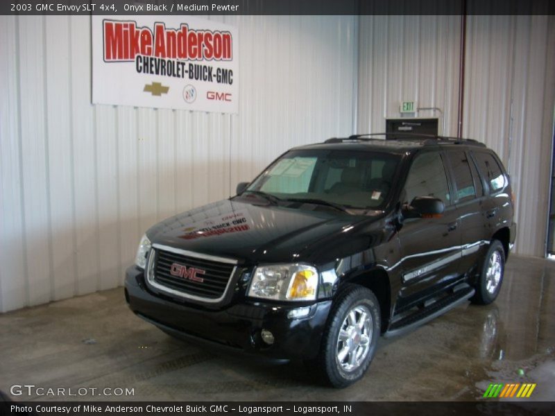 Onyx Black / Medium Pewter 2003 GMC Envoy SLT 4x4