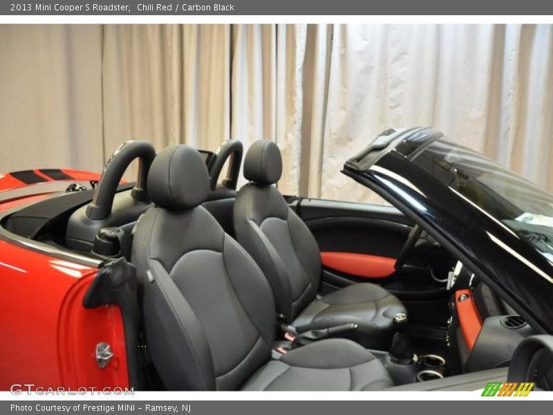 Chili Red / Carbon Black 2013 Mini Cooper S Roadster