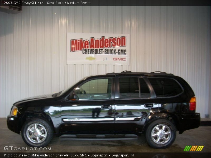 Onyx Black / Medium Pewter 2003 GMC Envoy SLT 4x4