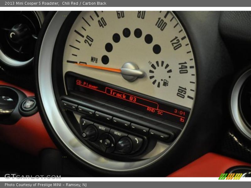Chili Red / Carbon Black 2013 Mini Cooper S Roadster