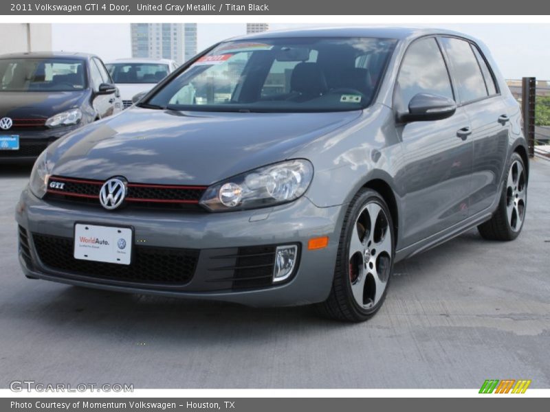 United Gray Metallic / Titan Black 2011 Volkswagen GTI 4 Door