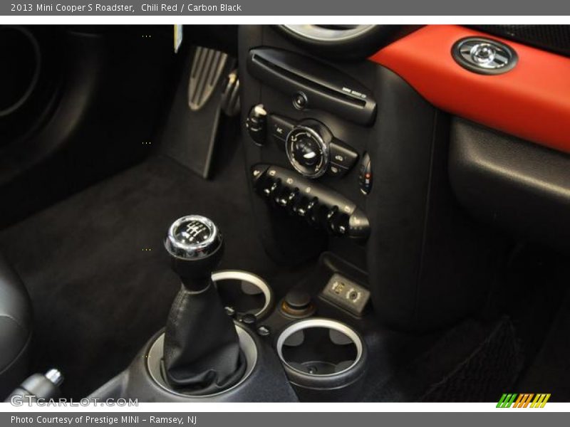 Chili Red / Carbon Black 2013 Mini Cooper S Roadster