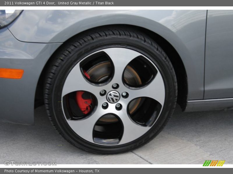 United Gray Metallic / Titan Black 2011 Volkswagen GTI 4 Door
