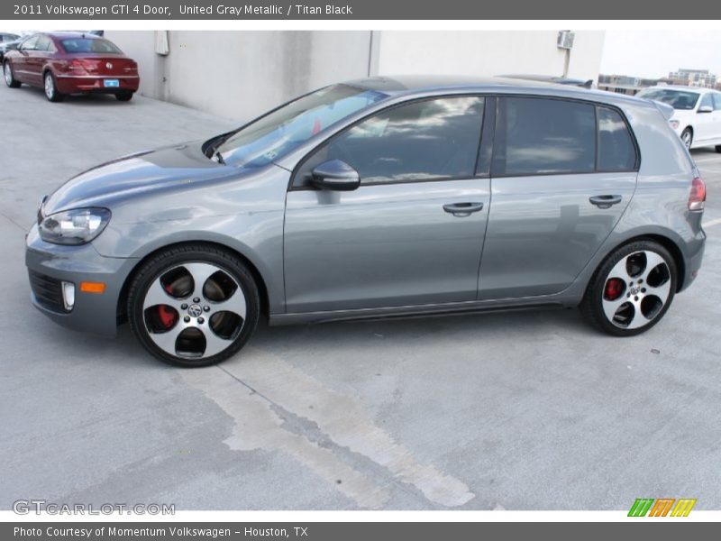 United Gray Metallic / Titan Black 2011 Volkswagen GTI 4 Door