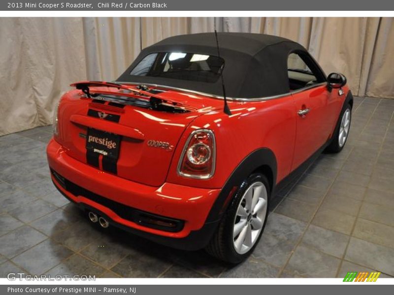Chili Red / Carbon Black 2013 Mini Cooper S Roadster