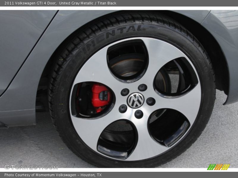 United Gray Metallic / Titan Black 2011 Volkswagen GTI 4 Door