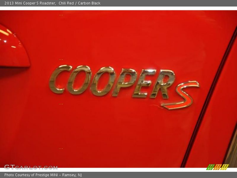 Chili Red / Carbon Black 2013 Mini Cooper S Roadster