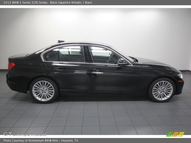 Black Sapphire Metallic / Black 2013 BMW 3 Series 328i Sedan