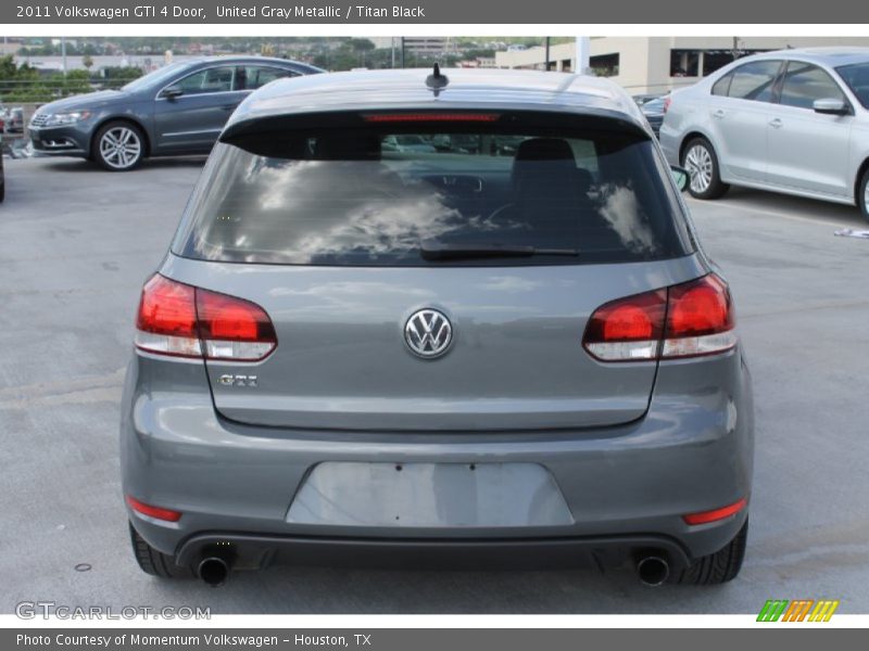 United Gray Metallic / Titan Black 2011 Volkswagen GTI 4 Door