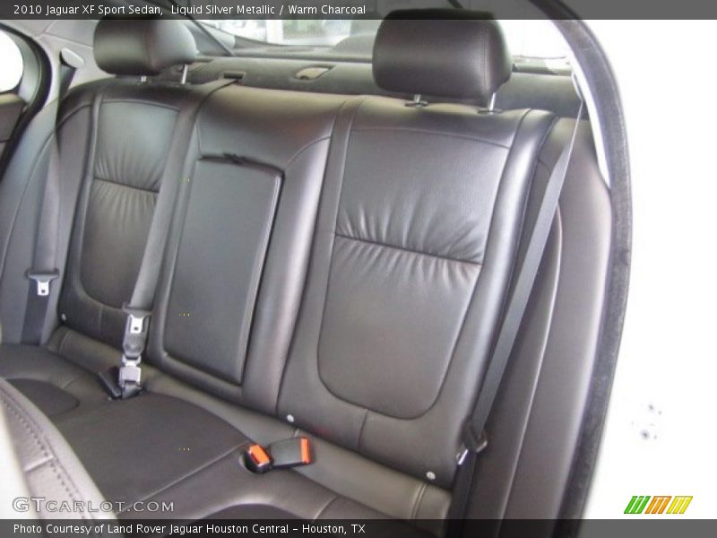 Liquid Silver Metallic / Warm Charcoal 2010 Jaguar XF Sport Sedan