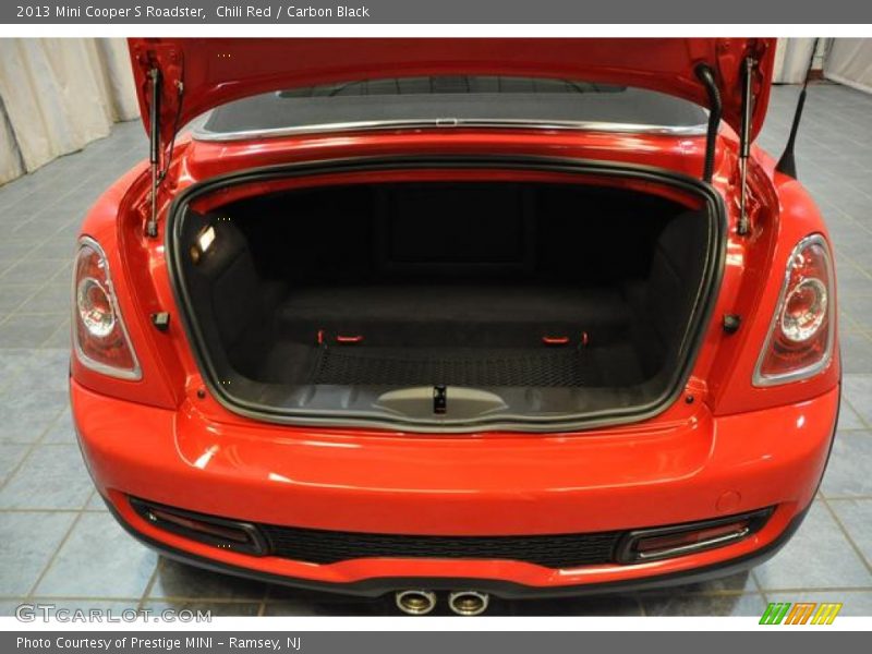 Chili Red / Carbon Black 2013 Mini Cooper S Roadster