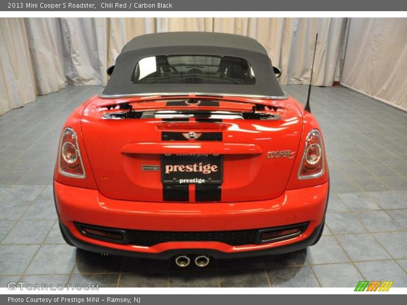 Chili Red / Carbon Black 2013 Mini Cooper S Roadster
